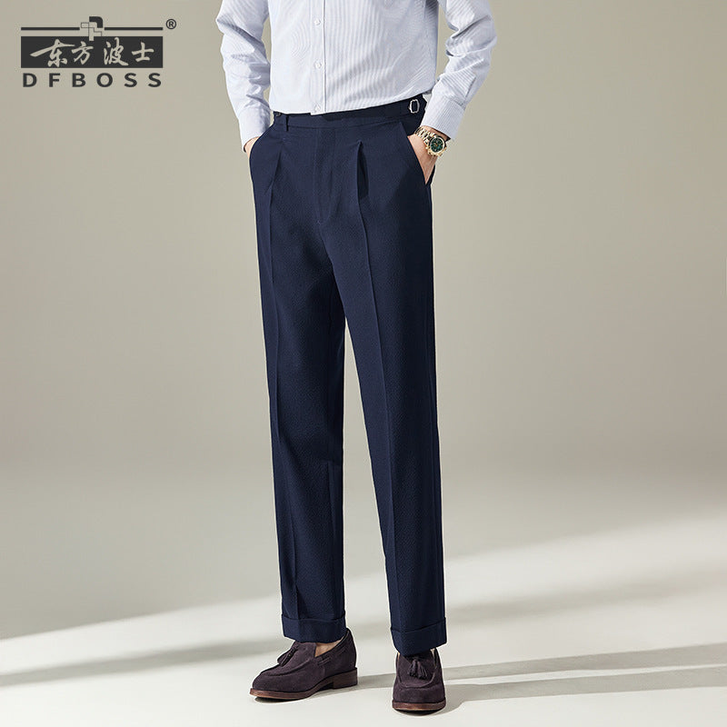 Fashion And Comfort Autumn Breathable Straight Baggy Pants