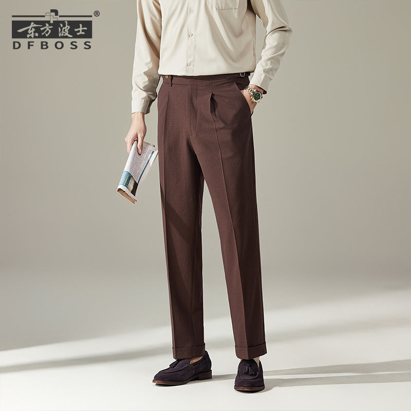 Fashion And Comfort Autumn Breathable Straight Baggy Pants
